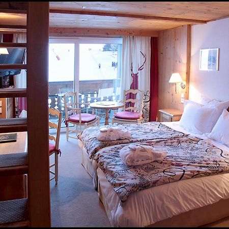 Chalet-Hotel La Marmotte, La Tapiaz & Spa, The Originals Relais Ле-Гет Экстерьер фото
