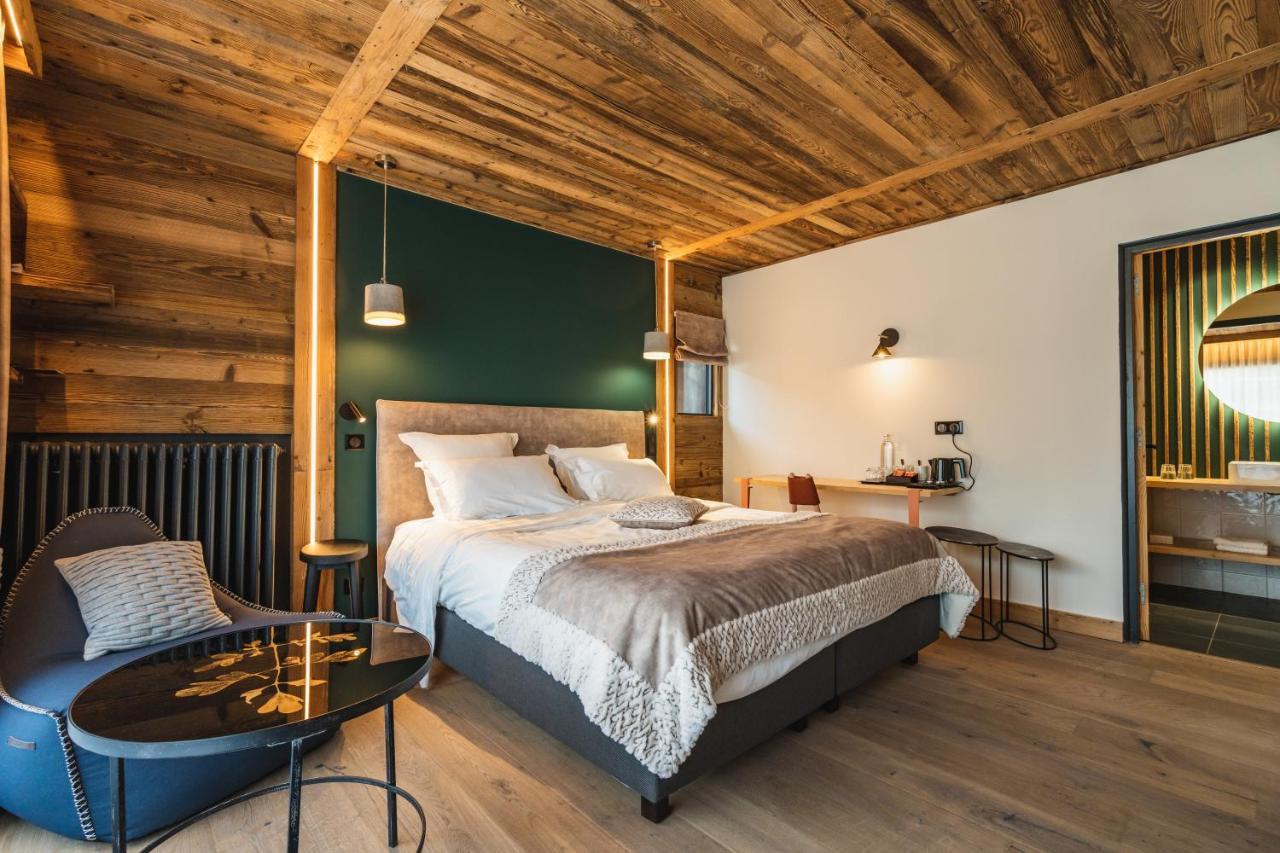 Chalet-Hotel La Marmotte, La Tapiaz & Spa, The Originals Relais Ле-Гет Экстерьер фото