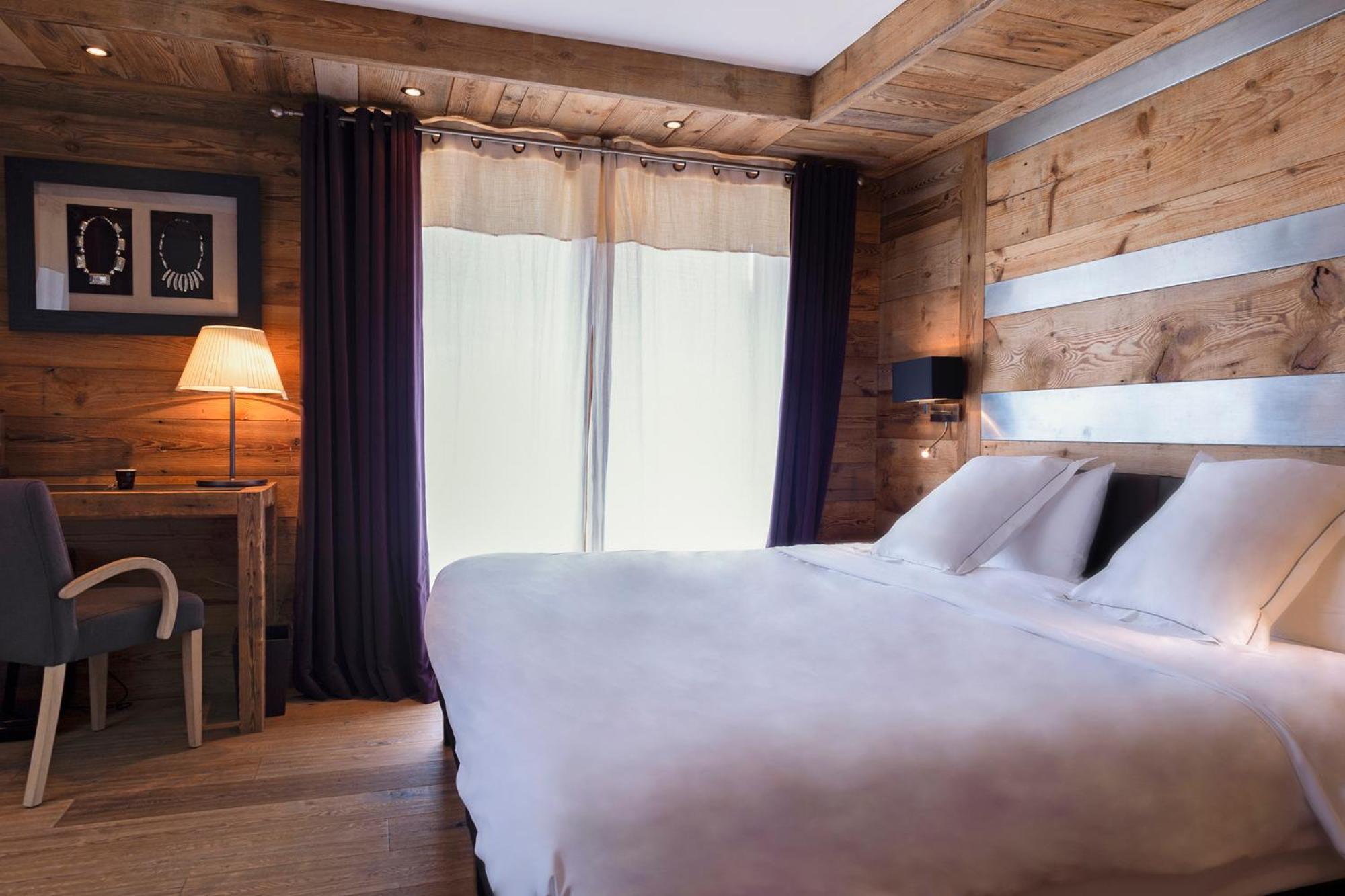 Chalet-Hotel La Marmotte, La Tapiaz & Spa, The Originals Relais Ле-Гет Экстерьер фото