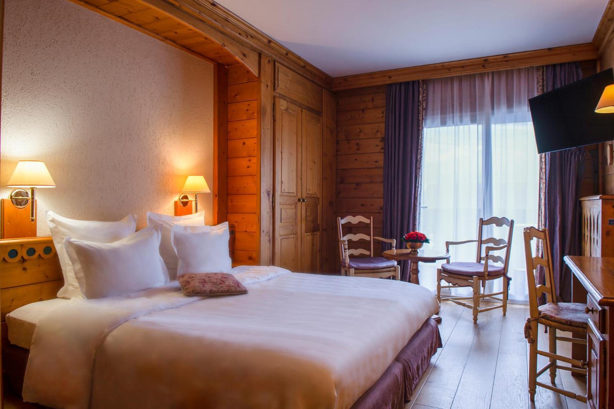 Chalet-Hotel La Marmotte, La Tapiaz & Spa, The Originals Relais Ле-Гет Экстерьер фото