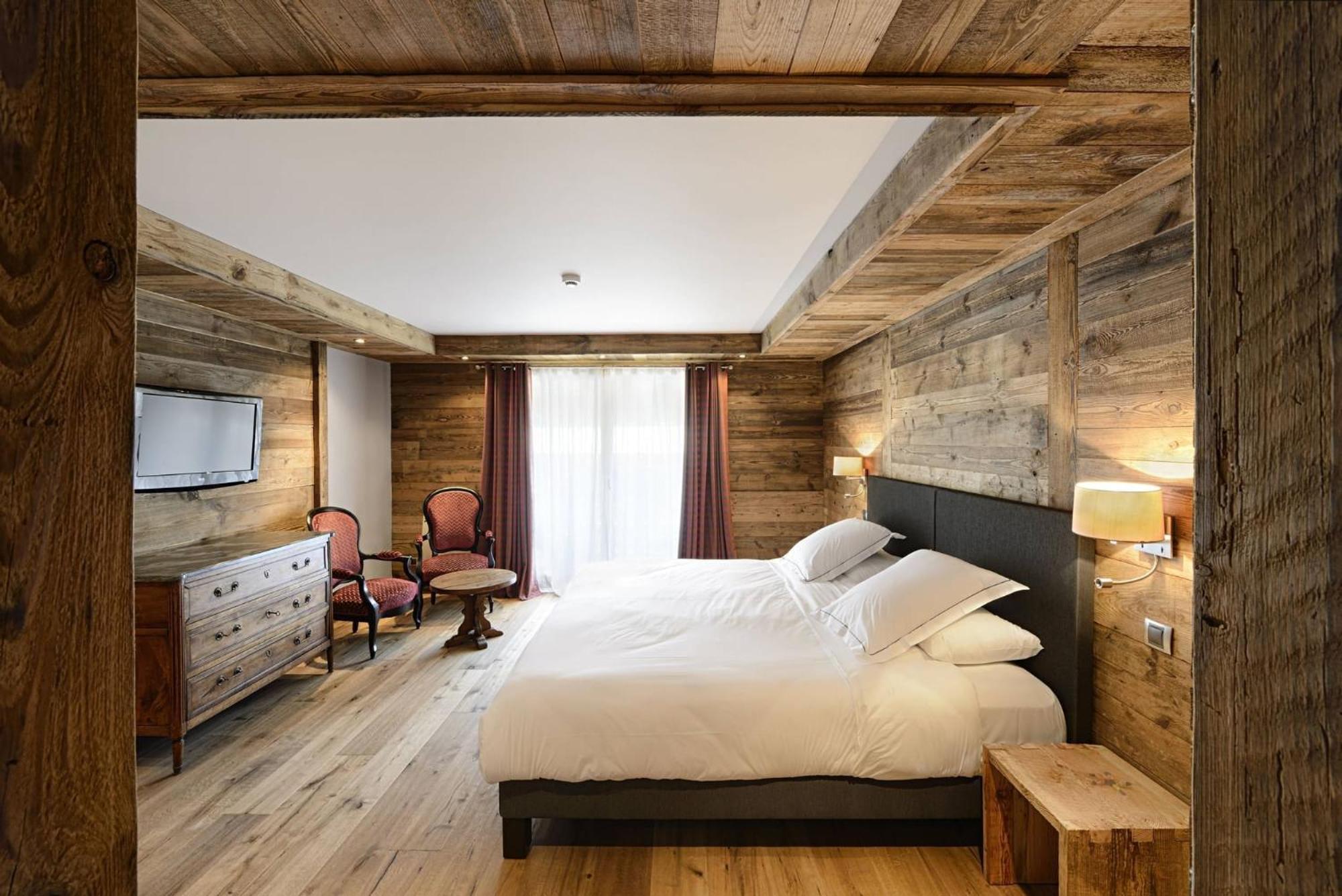 Chalet-Hotel La Marmotte, La Tapiaz & Spa, The Originals Relais Ле-Гет Экстерьер фото