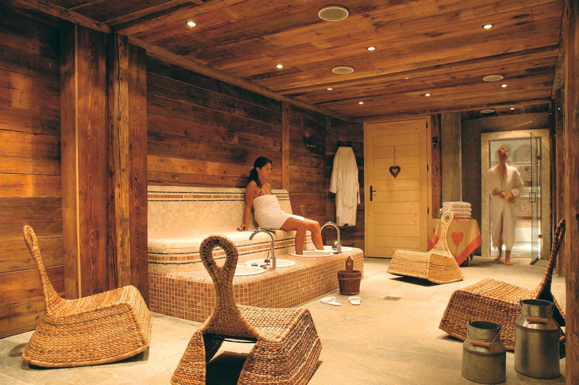 Chalet-Hotel La Marmotte, La Tapiaz & Spa, The Originals Relais Ле-Гет Экстерьер фото