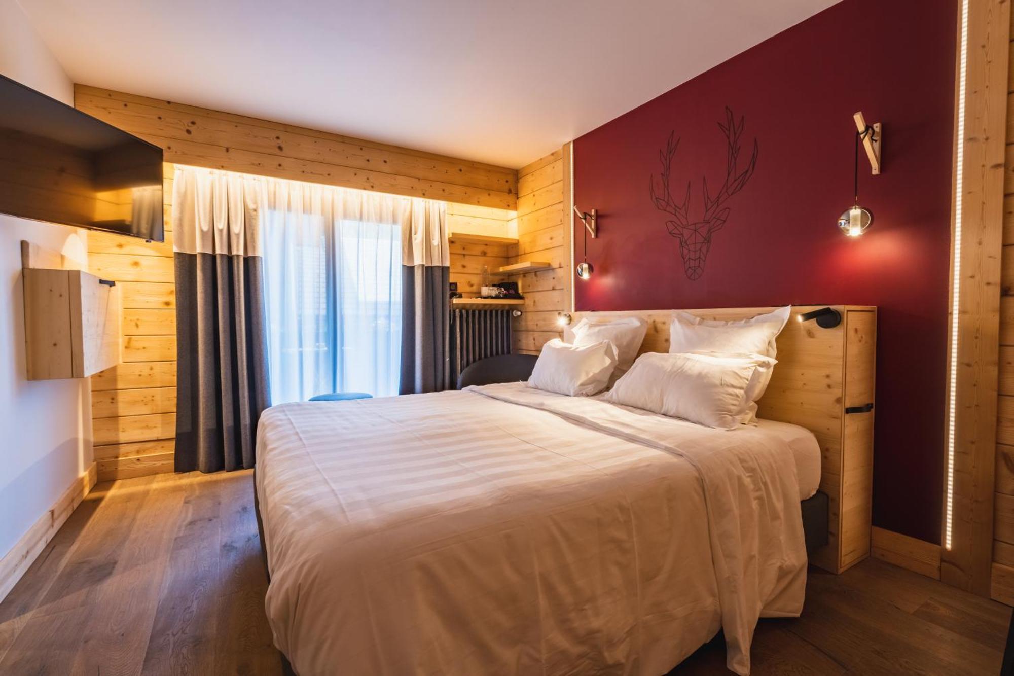 Chalet-Hotel La Marmotte, La Tapiaz & Spa, The Originals Relais Ле-Гет Экстерьер фото